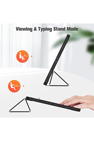 m.tk moveteck Samsung Galaxy Tab A9 Plus 11 Inch Compatible Case Smart Stand Case Pu Leather Smart Sleep Mode Sm-X210