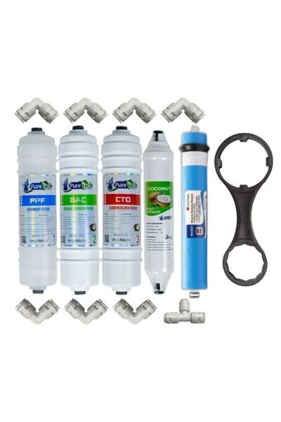 Veluda Su Arıtma Sistemleri Kapalı Kasa Su Arıtma Cihazı İnline Filtre Takımı...