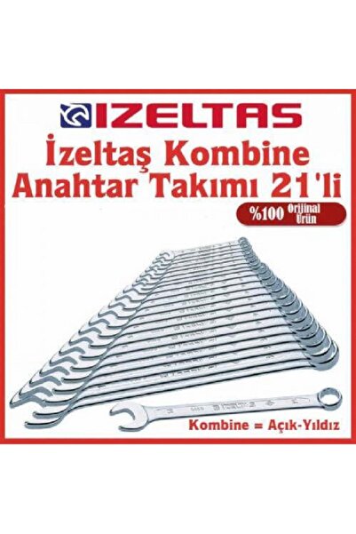 İzeltaş مجموعة مفاتيح قصيرة مدمجة مكونة من 21 قطعة من İzeltaş 0320 00 2121