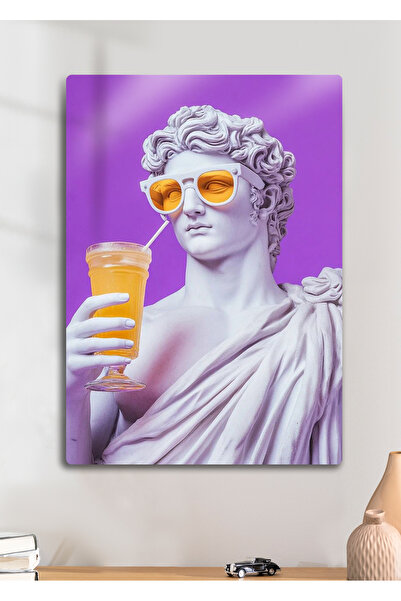 DekorHane Limonadă zeu grecesc mitologic - Pictură artistică pe metal