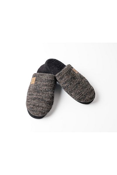 KAPVOE Παντόφλες Comfortable Knitwear Bowl με αντιολισθητική σόλα Polar και βελούδινη λεπτομέρεια εσωτερικού χώρου