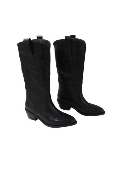 ENDİCAN 277 1193 Kadın Kovboy Çizme SIYAH