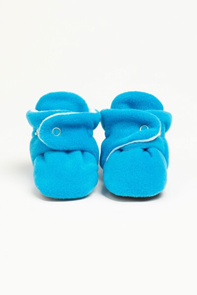 BabyZilla Kaydırmaz Taban, Terletmeyen Pamuk Astarlı, Ayarlanabilir Çıtçıtlı, Ev Patiği, Bebek Pandufu