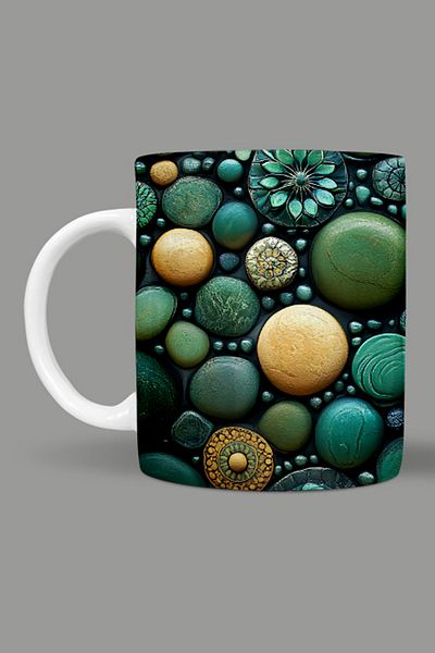 Fizello Mandala Themed Mug