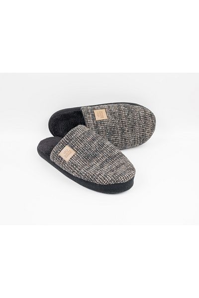 KAPVOE Παντόφλες Comfortable Knitwear Bowl με αντιολισθητική σόλα Polar και βελούδινη λεπτομέρεια εσωτερικού χώρου
