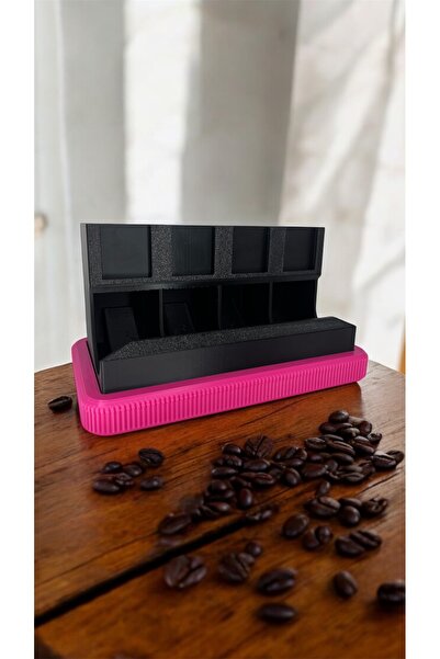 Nespresso Capsule Coffee Stand 4-Piece (INCLUDING PINK TABLE)