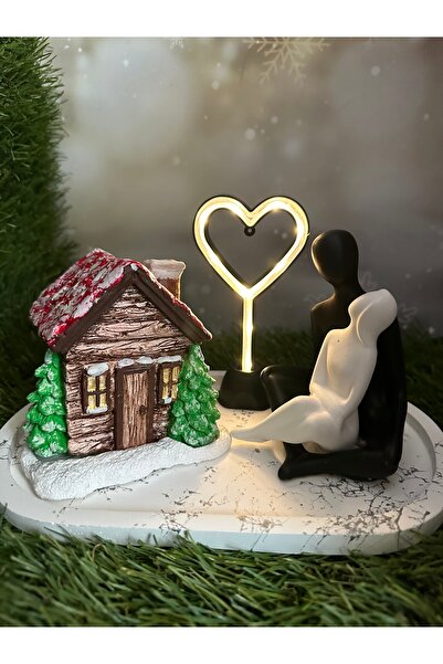 titanbaby Romantik Ev Tütsülük & Dekoratif Biblo Seti