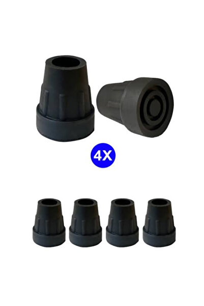 MERT METAL Baston Ucu Plastiği 2 Cm Çap 4 Adet