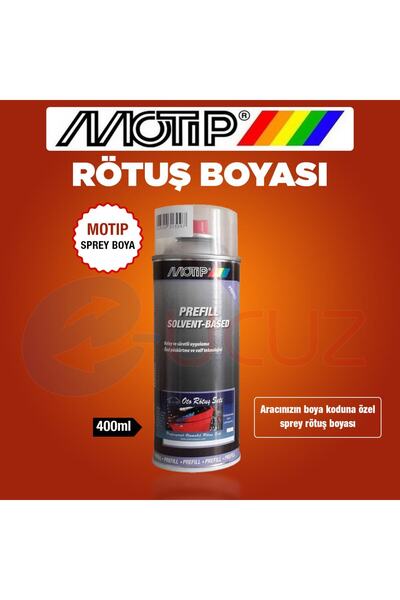 Genel Markalar Aracınızın Boya Koduna Özel MOTİP Rötuş Boyası 400ML