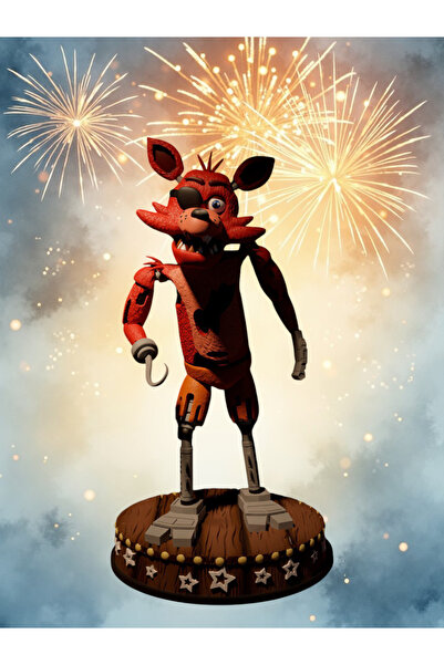 Giftbox3d Five Nights at Freddy Foxy 20cm