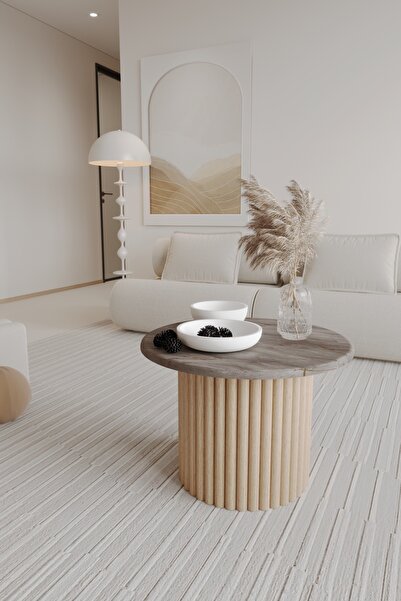 moka park avm Helen Dekoratif Ayaklı Salon Orta Sehpa