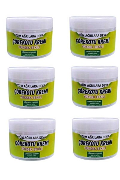 Kişisel ECZA Çörekotu Kremi Vücut Ağrılar İçin 100 ML x 6 Adet