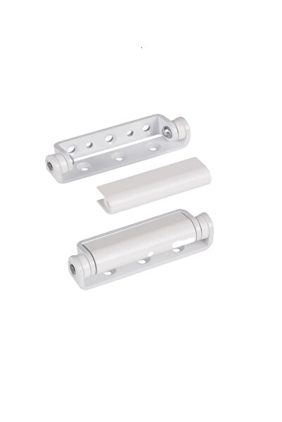 ÖZFIRAT PVC YAPI Pvc Pimapen Kapı Pencere Pratik Çelik Menteşe 80mm Beyaz (10 ADET) Vidalar Dahil