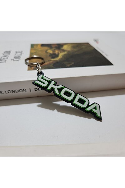 Home Skoda Yazili Anahtarlik - 3 Renk