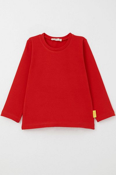 Breeze Red Long Sleeve T-Shirt for Baby Girl 9-3 Years
