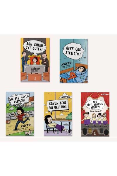 Taze Kitap Halenur Çalışan Asiye Seti 5 Kitap