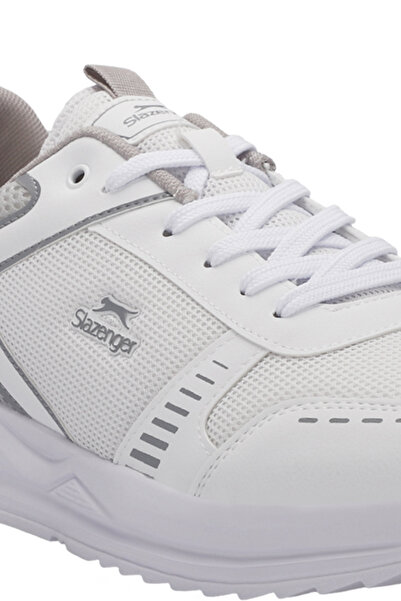 Slazenger GUMMY I Büyük Beden Erkek  Beyaz Koşu & Yürüyüş Spor Ayakkabısı