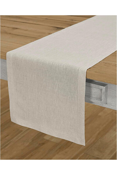 Deko Dekor 40x140 Ham Yıkanmış Keten Buldan Runner