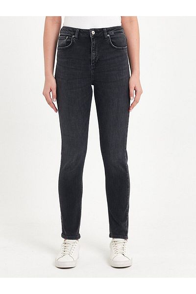 Ltb Pantaloni subțiri Ronna X Mid Rise