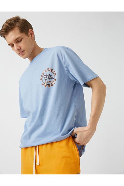 Koton Tricou oversize imprimat pe spate