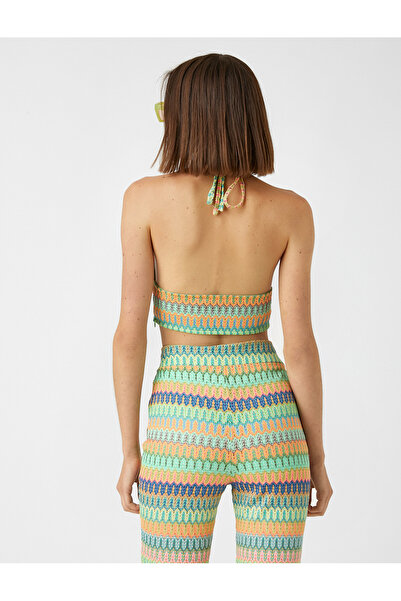 Koton Bustier mintás kötőfék nyak