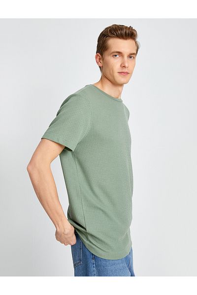 Koton Πλεκτό Βασικό T-Shirt