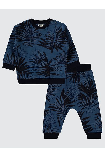 Civil Baby 6-18 Months Baby Boy Blue Suit Set