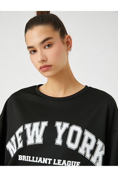 Koton Tricou sport oversize cu imprimeu New York