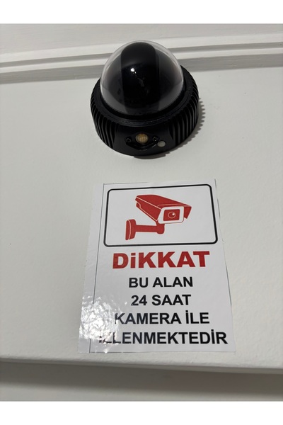 Viconor Caydıran kamera Dome metal ışıksız güvenlik etiketi hediyeli