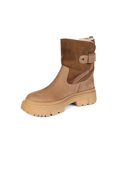 Greyder Women's Sahra Nubuck Genuine Leather Military Boots 3K2Tb72173