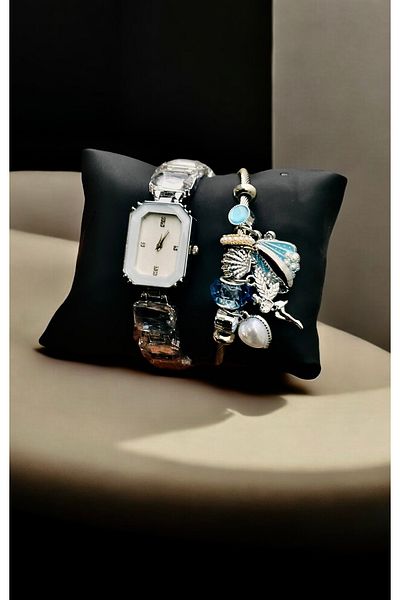 pullmarkt Bracelet + Stone Model Women's Watch