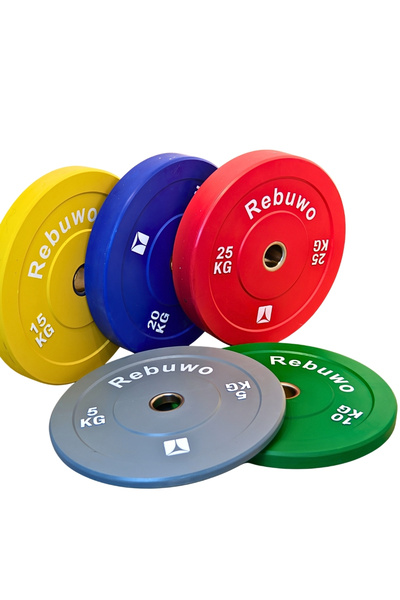 Rebuwo Renkli Kauçuk Bumper Plaka 25KG 1 Adet