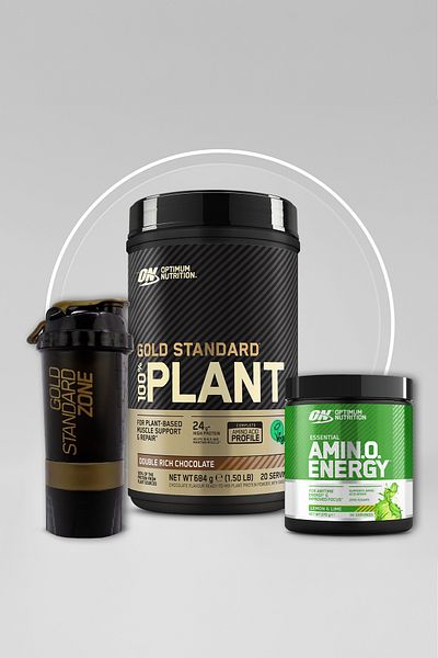 Optimum Nutrition Gs Plant Protein Chocolate Flavored 684g 20 Servings, Lemon & Lime 270g 30 Servings