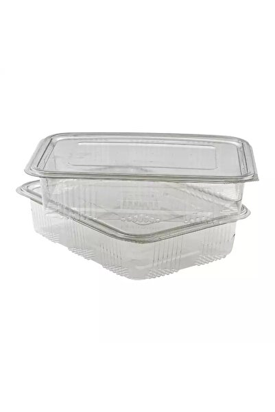 YOK YOK AMBALAJ Plastik Sızdırmaz Kapaklı Kap 1500 Gr Cc 50 Adet
