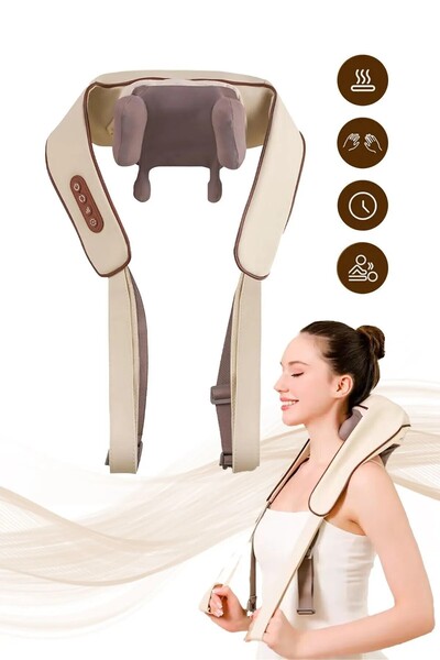 DEMPOWER Şarjlı Masaj Aleti – Ovmalı, Boyun, Sırt Ve Bacak Masaj Cihazı