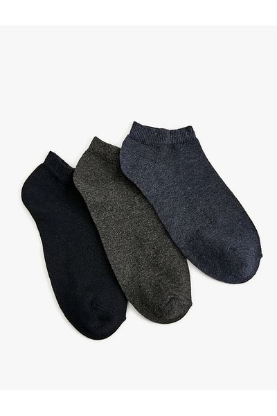Koton Set de 3 papuci șosete multicolore