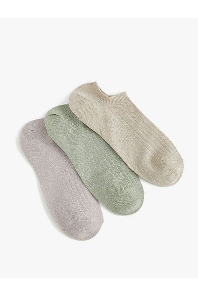 Koton Set de șosete de bază din 3 piese, multicolore