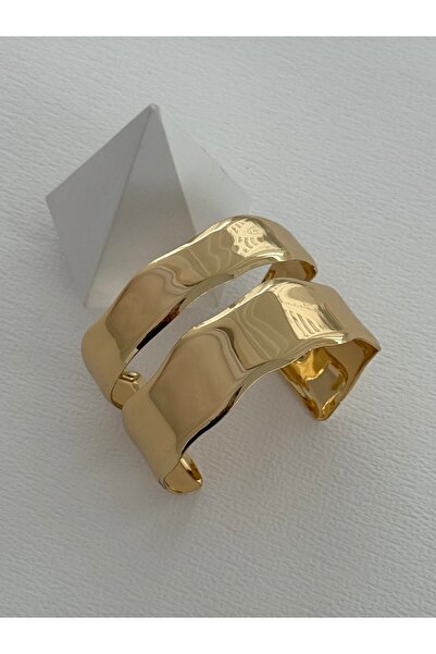 Luparadis سلسلة خاصة من العلامة التجارية Moldel سوار ذهبي ذو ثنيات غير متماثلة