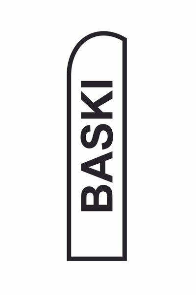 ARSLAN BAYRAK REKLAM PROMOSYON 75x300 Cm Kişiye Özel Yelken Bayrak Baskı