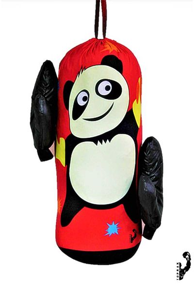 TOPRAK SPORT Boxing Bag for Children 2-6 Years Old with Gloves Gift Filled Soil Sport