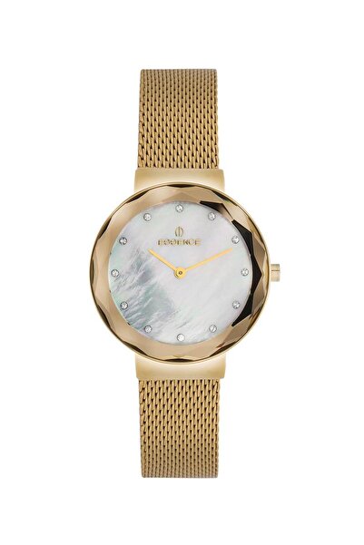 Essence Es6574fe.120 Altın Kaplama Hasır Kol Saati