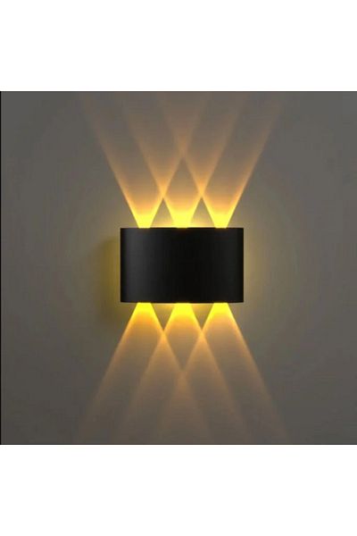 Cata Ct-8011 Haiti 10W LED Sconce - Amber, Double Sided