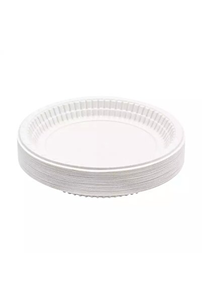 YOK YOK AMBALAJ Plastik Tabak Büyük Boy 100 Adet