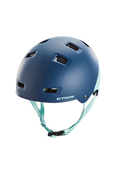 Decathlon Bol 520 Çocuk Bisiklet Kaskı Mavi