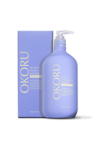 OKORU Odunsu Misk (WOODY MUSK) Saç Dökülmesi Ve Kepek Önleyici Kore Şampuan 500ml