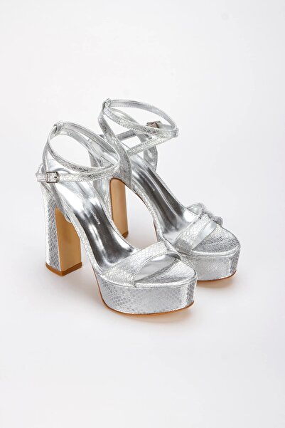 GULT Kadın Platformlu Gece Ayakkabısı Çanta Kombini