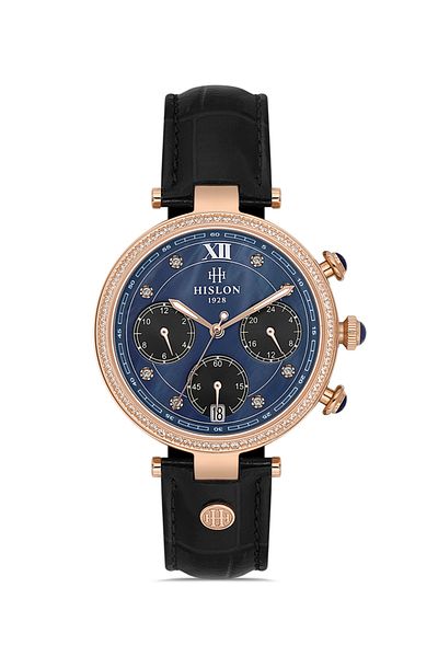 Hislon Qt144R-04Br Women Wrist Watch