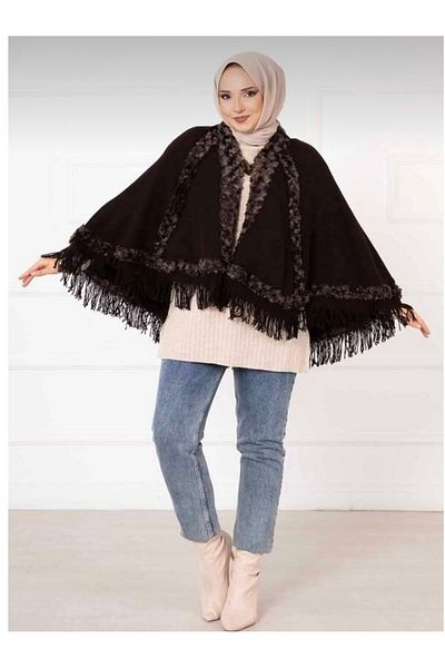 eslem butik Winter Poncho - Comfortable and Stylish Design