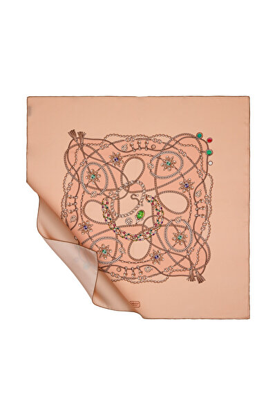 ipekevi Şeftali İpek Eşarp 1326