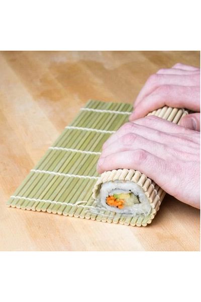 Bamboo Green Bamboo Sushi Wrapping Mat - Sushi Wrapping Mat